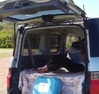 SUV With Camping Gear book your own campsite Unlimited Miles free vehicle parking in Waikiki - Tourism House