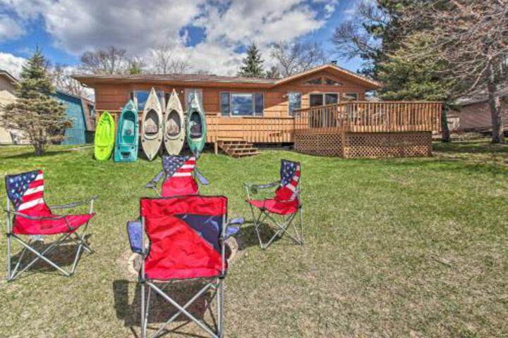 Lakefront Nisswa Cabin W / Spacious Deck & Kayaks! - thumb 0