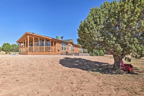 Eco Conscious Cedar City Cabin W / Deck & View - thumb 0