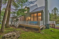 Charming Mountain View Lake Harmony Home Tourism House